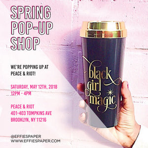 We're Popping Up at Peace & Riot!