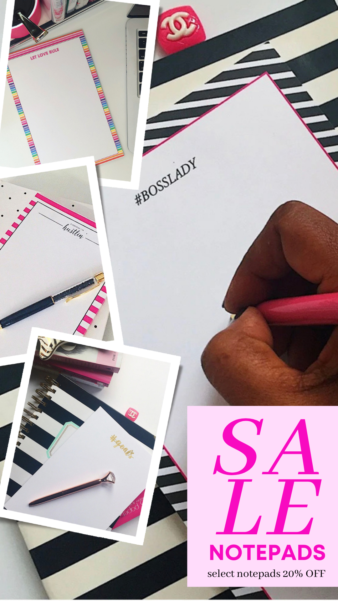 20% OFF Select Notepads!