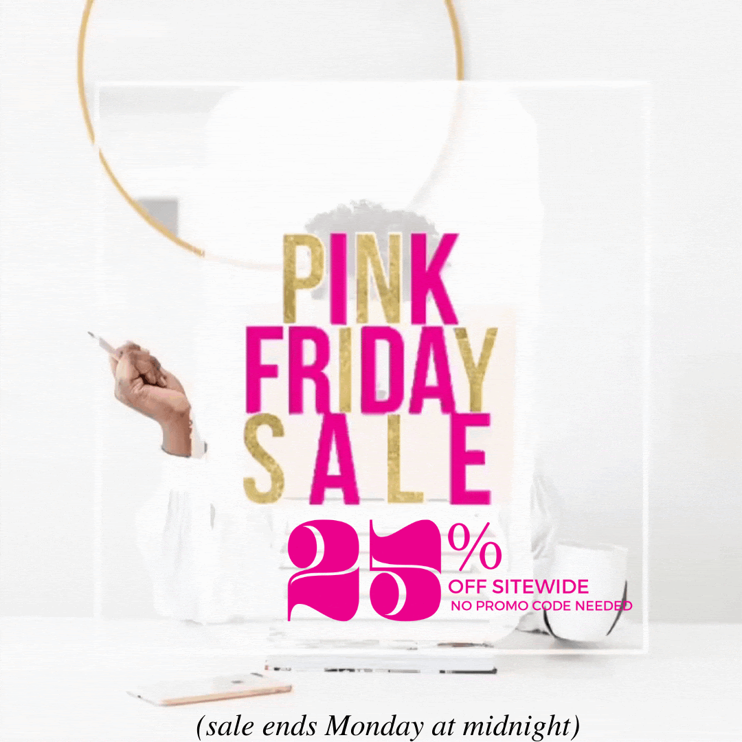 REMINDER: Only 2 Days Left To Shop Our Pink Friday Sale! 💖