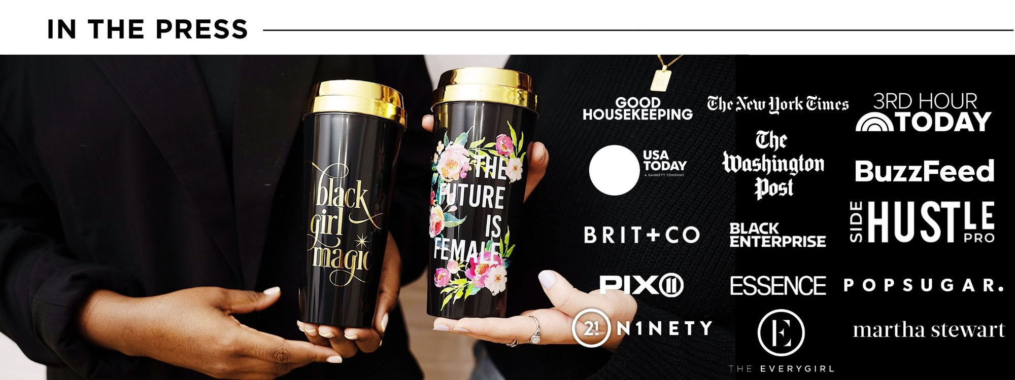 Effie's Paper The Future Is Female- Travel Coffee Mug