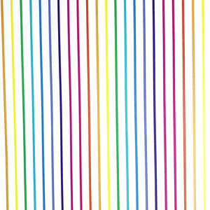 Rainbow Stripe Wrapping Paper