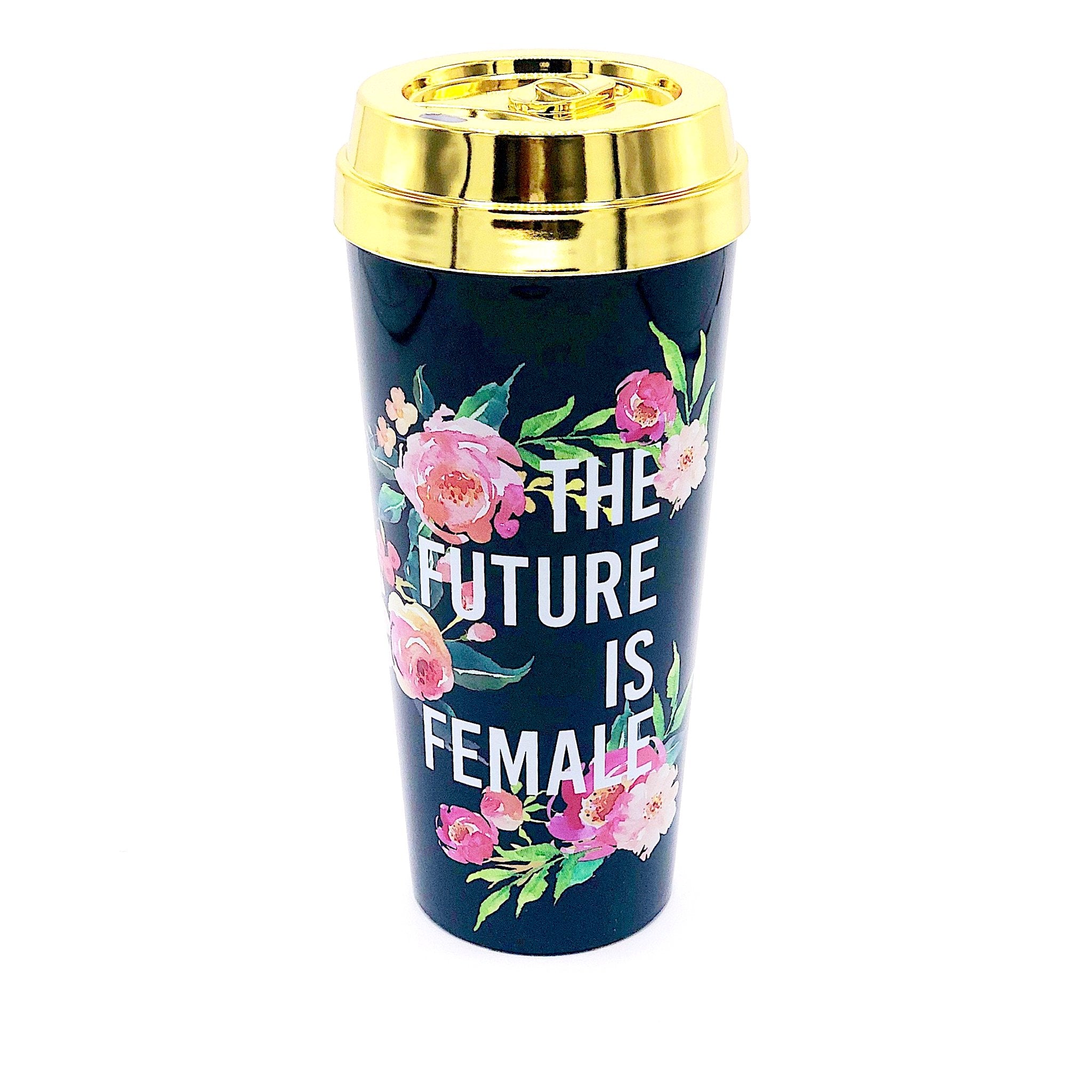 The Future Is Female :: Travel Mug - Effie's Paper