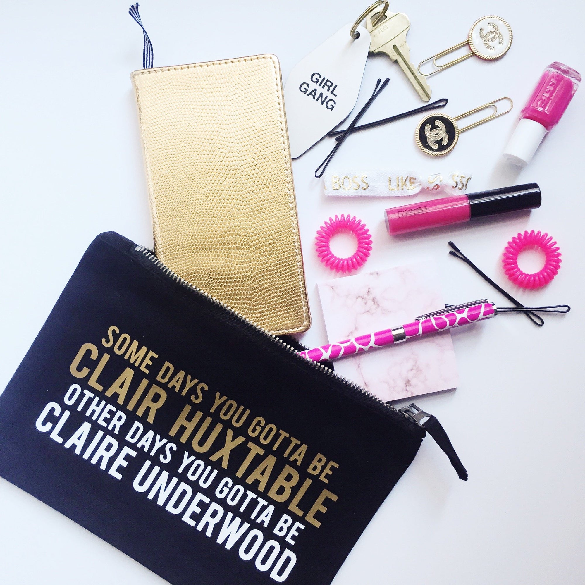Claire Underwood :: Makeup Bag,   - Effie's Paper