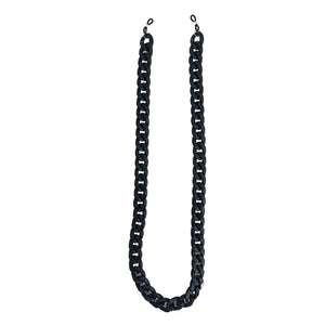 Face Mask or Eye Glass Chain :: Black