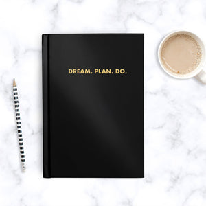 Dream Plan Do :: Hardbound Journal (Slight Imperfection)