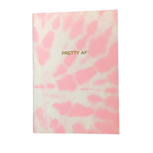 Pretty AF :: Stitched Notebook
