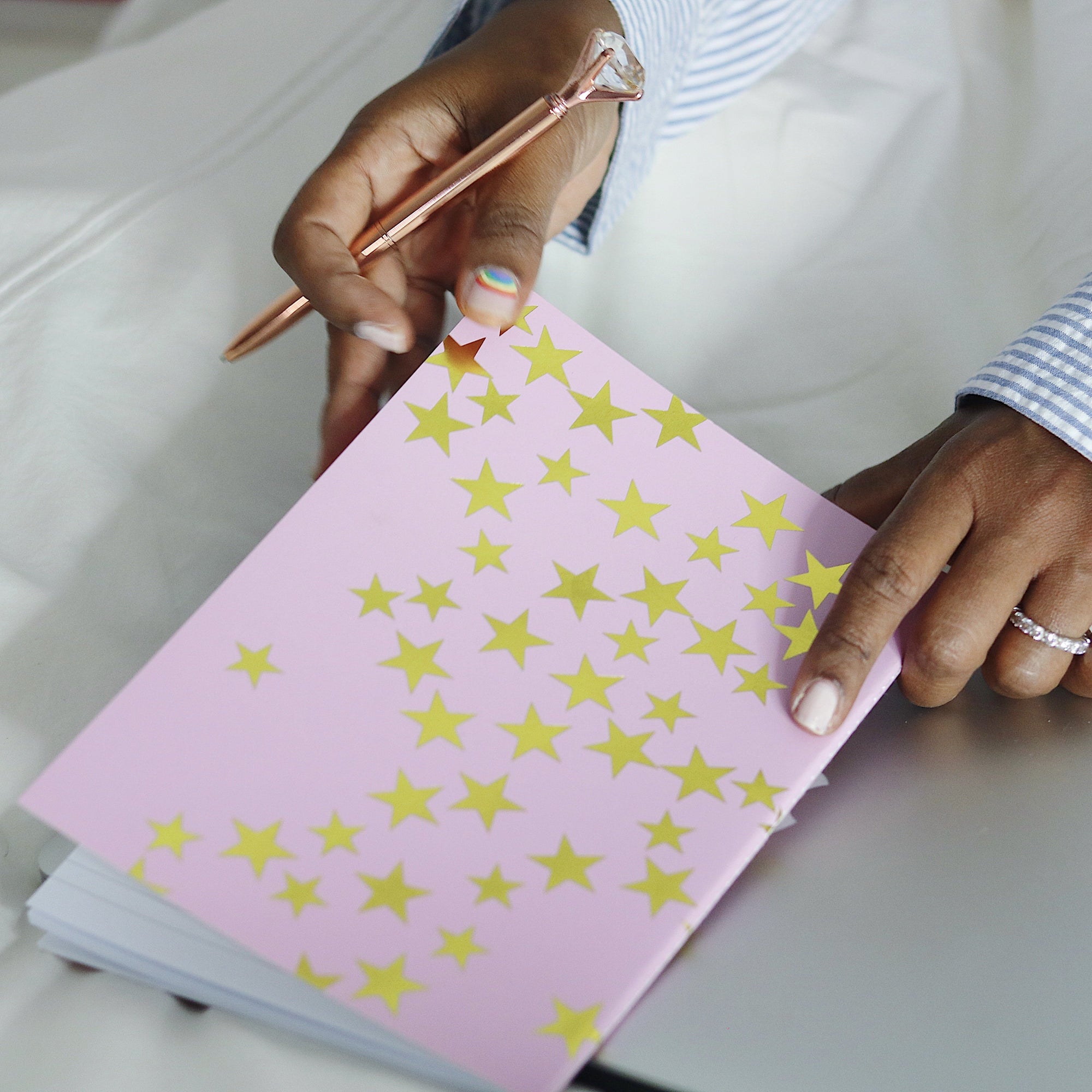 Superstar :: Stitched Notebook