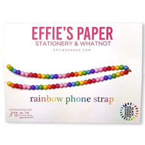 Rainbow Bead :: Phone Strap, Wholesale