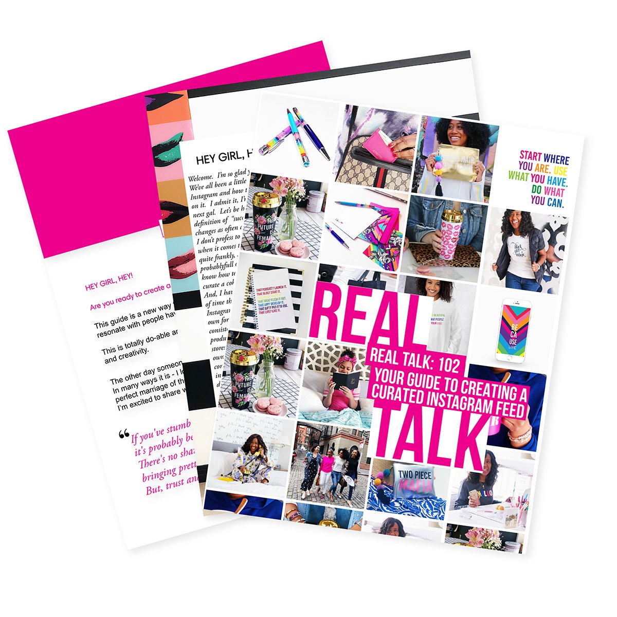 Real Talk 102 :: Creating A Curated Instagram Feed E-Book