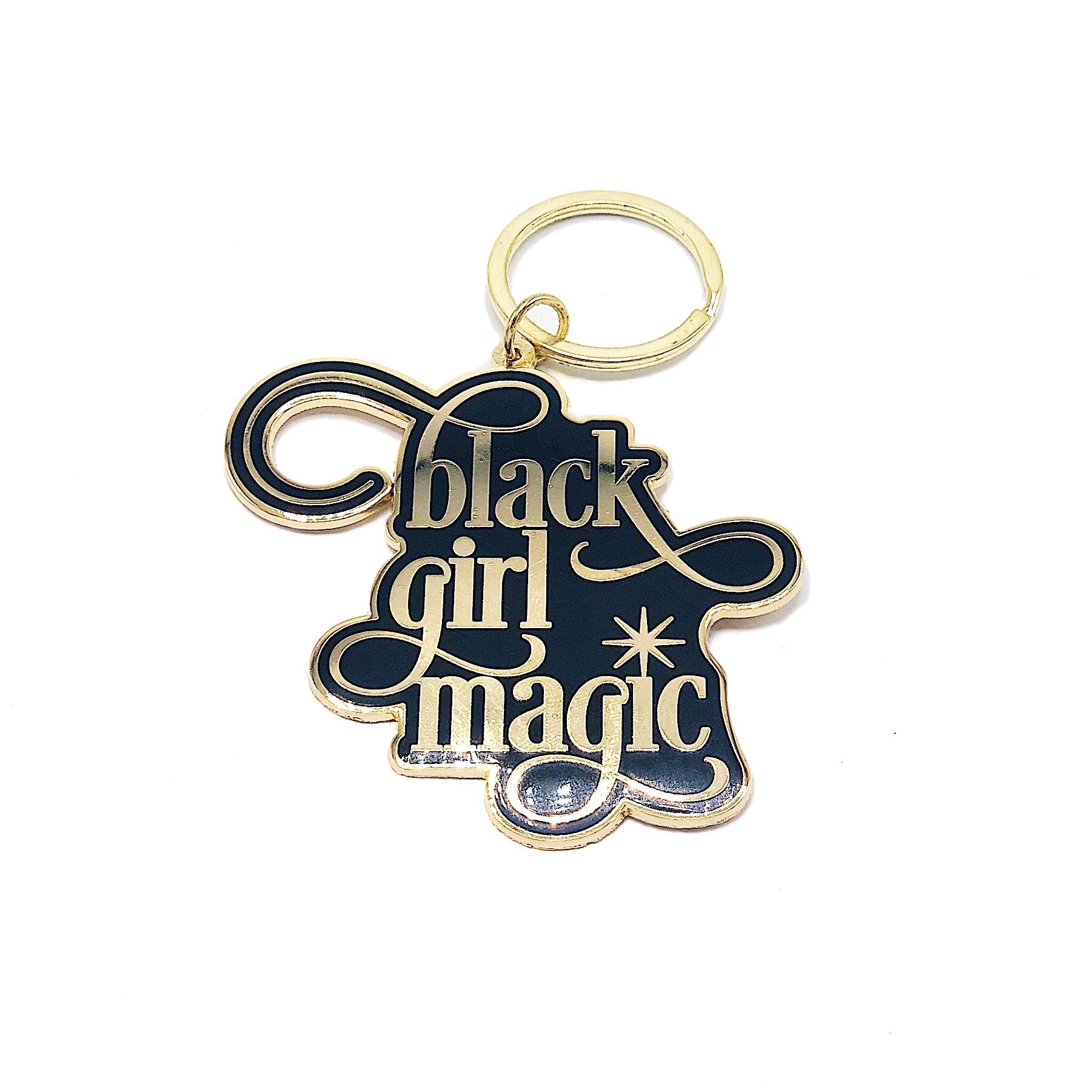 Black Bow Enamel Keychain – Gasp