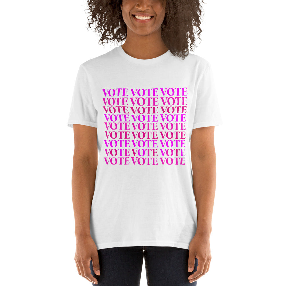VOTE: Unisex T-Shirt (pink)